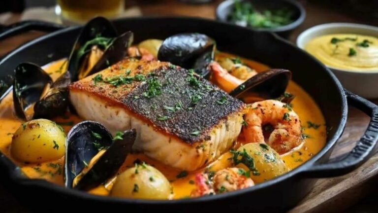 Marmite de la mer à la sauce rouille : une recette savoureuse et facile à préparer