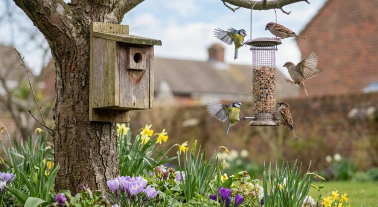 Pourquoi certains jardins attirent-ils beaucoup plus d’oiseaux que d’autres ?