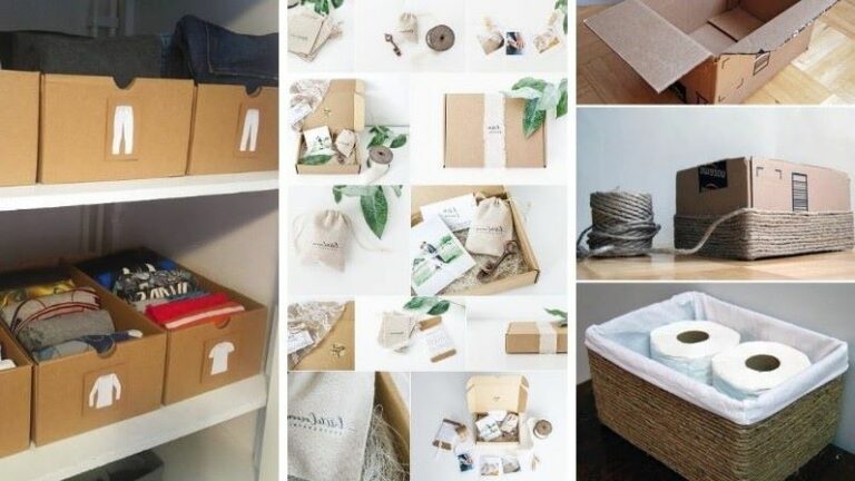 Que faire avec des cartons ? 7 idées pratiques pour la maison et le jardin