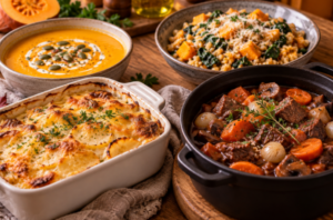 4 plats chauds pour varier les soirées d’automne