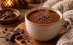 Chocolat chaud épais et crémeux
