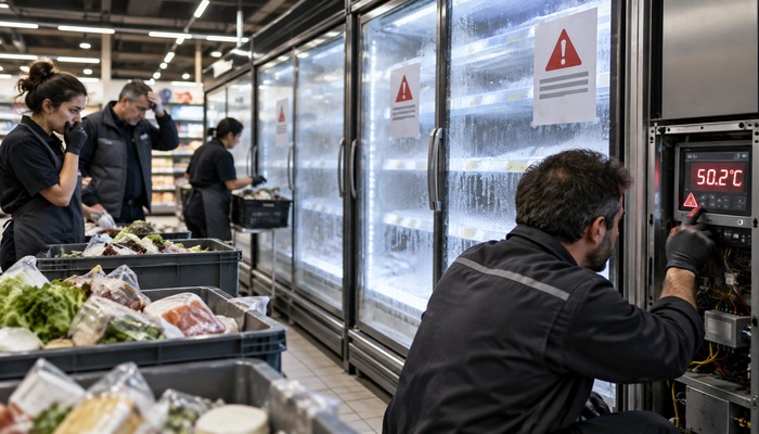 Cyberattaque en France des réfrigérateurs de supermarchés chauffés jusqu'à 50 °C