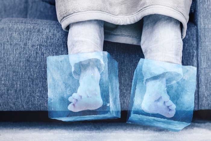 Vous avez souvent les pieds froids