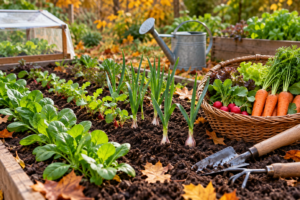 Que semer et planter en octobre : guide semaine par semaine pour le potager