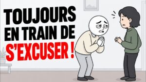 des personnes qui s’excusent tout le temps, même pour rien