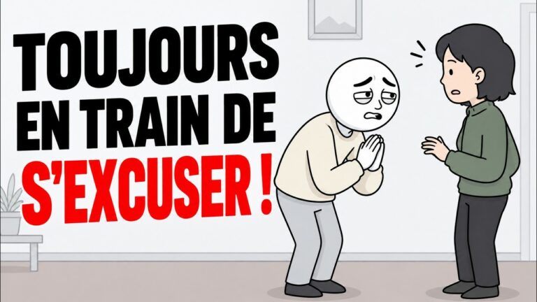 des personnes qui s’excusent tout le temps, même pour rien