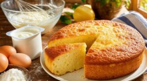 Ce gâteau moelleux au yaourt se prépare sans balance une recette facile
