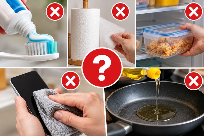 objets du quotidien que l’on utilise mal sans le savoir